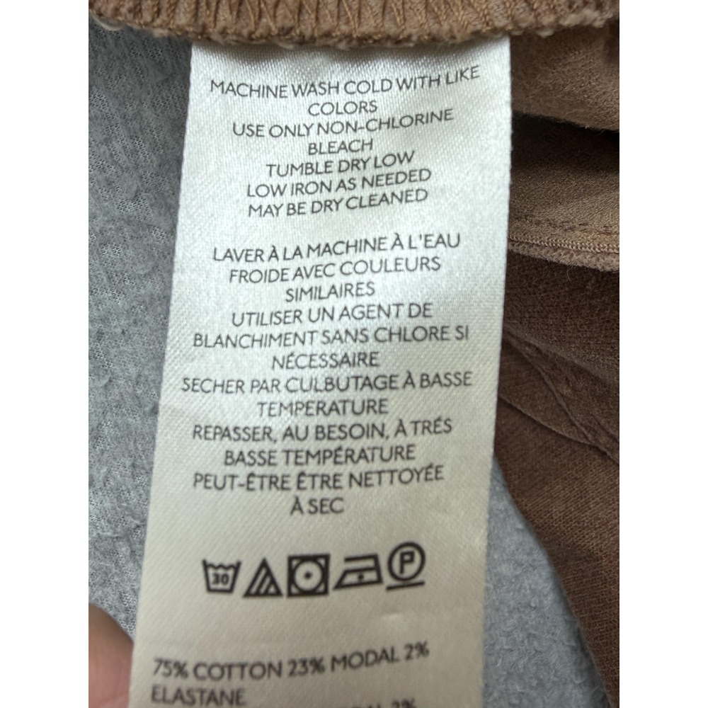 Pilcro Anthropologie Velvet Wide Leg Pants Womens 29 Brown Stretch Casual Retro - Picture 10 of 13